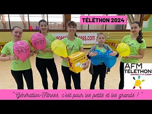 Vidéo apprentissage flashmob Téléthon 2024.