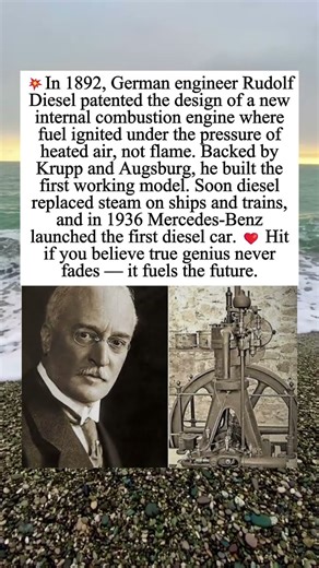 💥 The Man Who Invented the Diesel Engine 🔧