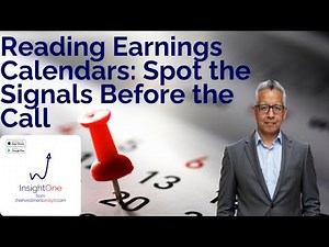 Reading Earnings Calendars: Spot the Signals Before the Call