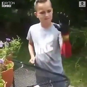 25K views · 1.1K reactions | IRON MAN: An 8-year-old amputee tested out a custom crafted bionic arm for the first time, picking up a stone and making hand gestures. https://abcn.ws/3iQ4FRN | ABC World News Tonight with David Muir | Facebook
