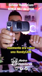 11K views · 235 reactions | Celular HandyCAM NOKIA N93 de 2006 #Nokia #nokiarotativo #nokirraro #celulargiratorio #nserie #Nostalgia #nokiahandycam #handycam #zoomoptico | Retro Celulares & Más | Facebook
