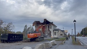 40K views · 328 reactions | Demolition on High Street this morning. | The Ellsworth American | Facebook
