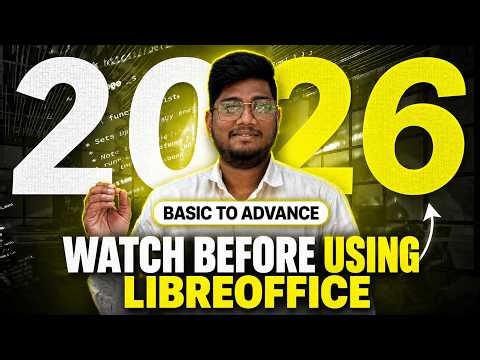 LibreOffice Full Course 2026 | What is LibreOffice? Calc, Writer, Base & Review - PART 2