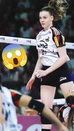 Beautiful Volleyball Girl 😱#shorts #sports