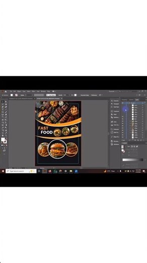 Flyer Design Tutorial | Professional Graphic Design in Illustrator 🔥