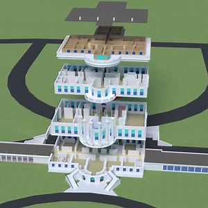3D White House Cutaways: Did You Know the Oval Office is Not Actually Inside the Main Building?  - Core77