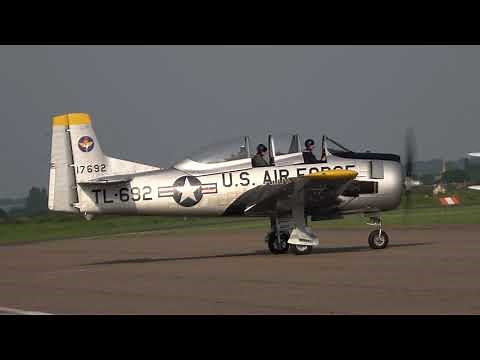 North American T-28 Trojan - Duxford Air Festival 2018