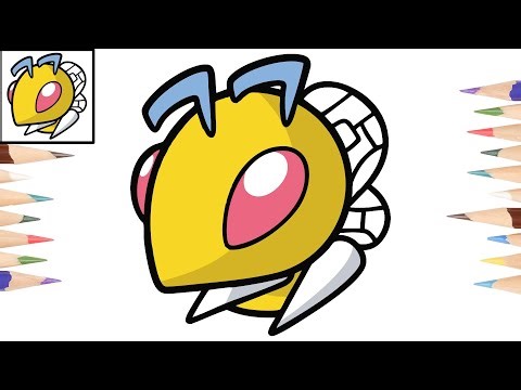 Como dibujar un BEEDRILL de forma fácil / How to draw a BEEDRILL easy way