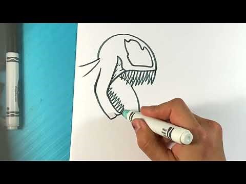 EASY How to Draw VENOM