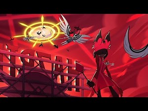 Alastor vs Adam | fight scene | Hazbin Hotel