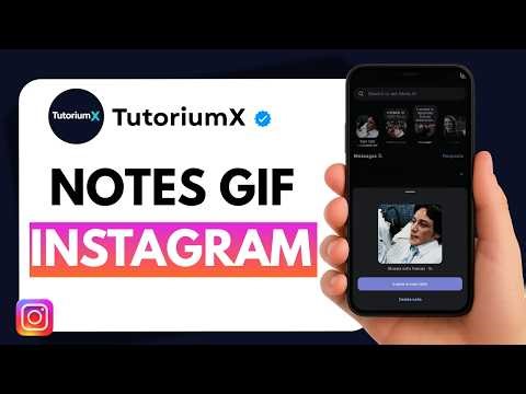 Instagram GIF Notes New Update 2026 | How to Use GIF in Instagram Notes