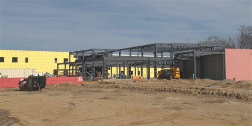Brookland intermediate school construction progresses on schedule