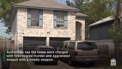 Texas woman dead after teens allegedly fired 100 rounds and 'hit the wrong house' in drive-by shooting, sheriff says