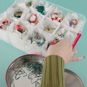 Ornament storage hacks