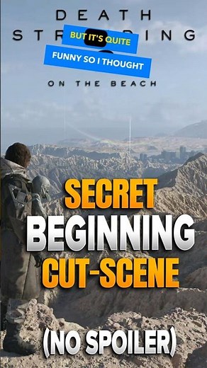 Secret Cut Scene At The Beginning Of Death Stranding 2 (How To | No Spoilers)