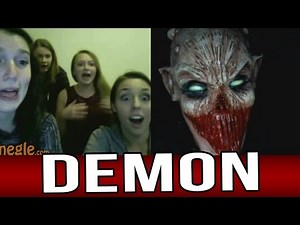 Demon Scare Prank on Omegle [Omegle Reactions]