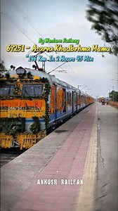 Gujarat New Route Unlocked 🔓😲 Khedbrhma to Asarva New Train Memu 146 Km In 2 hours 45 min #shorts