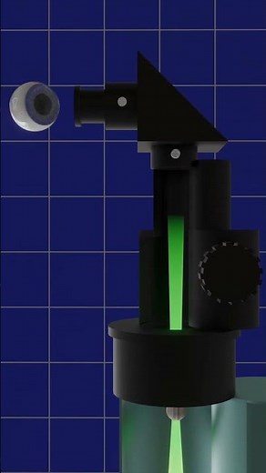 Working principle of telescope in 3D animation. #telescope #physics #astronomy #science #optics
