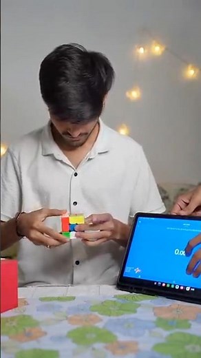"Rubik’s Cube World Record Challenge! 🧊⚡ Can I Do It?"