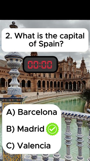 Guess the Capital Cities 🌍🔥 5 MCQs Quiz Challenge Can You Score 55 #Shorts#quiz, #quizchallenge,