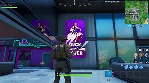 WAR: The propaganda posters & a warning symbol are now playing across the whole Fortnite map! * also the legs are complete to DOGGUS the GIANT ROBOT | Fortnite Worldwide