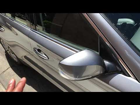 Infiniti Q50 - Folding in Sideview mirrors – how to