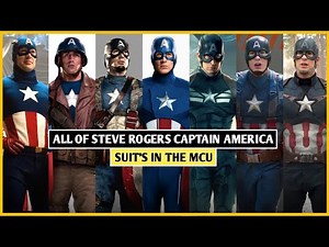 All of Steve Rogers Captain America Suits In The MCU