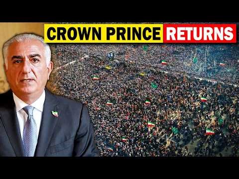 Tehran Regime COLLAPSES: Crown Prince Takes Control, Streets Erupt Against Khamenei