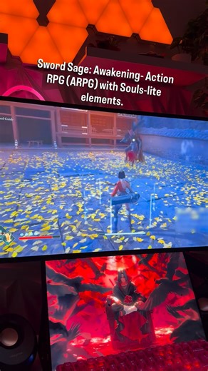 Sword Sage: Awakening is a fast-paced action RPG inspired by Chinese mythology. You play as a young sword disciple mastering high-speed dodges, precision strikes, and skill-based combat. Expect souls-lite difficulty, brutal mythic enemies, and a myth mechanical-punk world. 🖥️ Platform: PC (Steam) 📅 Release: Coming Soon 🔥 Stylish combat. Mythical bosses. One blade, one fate. #gaming #gamingreels #gamingreels | Lazyfoxplays