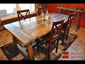 Rustic Farmhouse Table