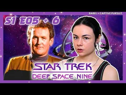 O'Brien is Innocent! | Deep Space Nine Season 1 Episode 5 & 6 Reaction | Babel & Captive Pursuit