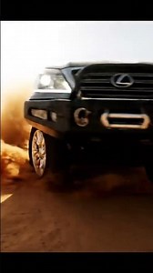 Untamed V8: Lexus LX570 Masterpiece in Desert Drift