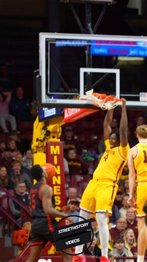 Reynolds Finds Nehemiah Turner For Slam!!! @langston_reynolds @gophermbb @gophersports #basketball #basketballseason #basketballhighlights #shv | StreetHistory Video Services | Facebook
