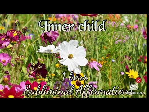 1 hour Meditation sounds of rain and thunder with Subliminal affirmations for Inner Child