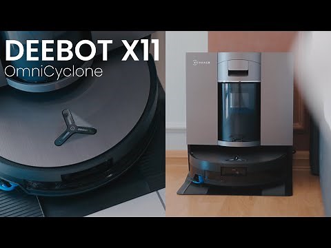 ECOVACS DEEBOT X11 OmniCyclone – The Robot Vacuum That Fixes REAL Problems.