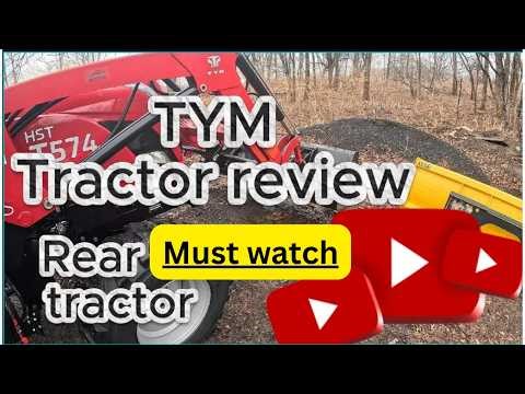 TYM Tractor Review Rear of tractor and hydraulics #shorts #tractorreview #compacttractor #tractor