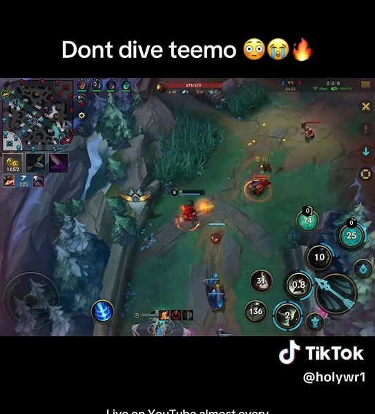 Teemo Dive Fails in Wild Rift
