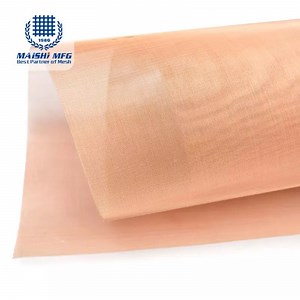 [Hot Item] 100% Copper Woven Wire Cloth
