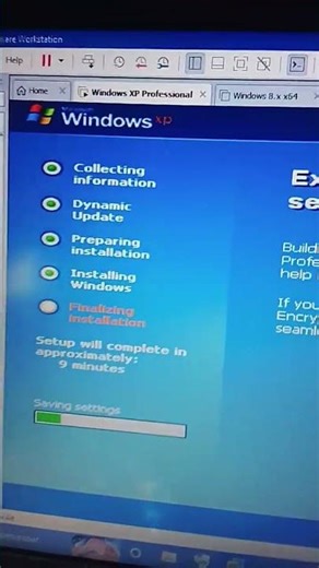 Pov: Installing the Windows XP or VMware
