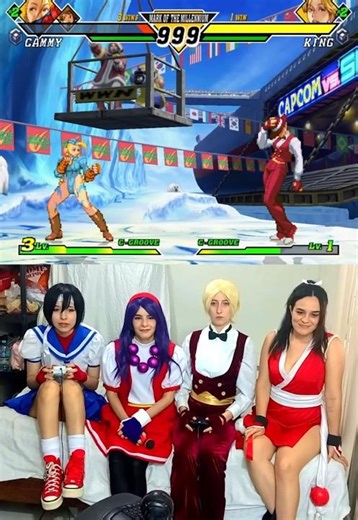 King vs Cammy #CapcomVsSNK2