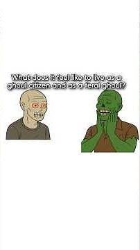 What is it like to live as a Fallout Ghoul or a Feral Ghoul