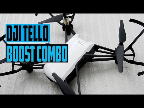 DJI Tello Boost Combo Unboxing + Footage