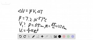 A geodesic dome constructed with an aluminum framework is a nearly perfect hemisphere; its diameter measures 55.0 m on a winter day at a temperature of -15^∘ C . How much more interior space does the dome have in the summer, when the temperature is 35^∘ C ? | Numerade