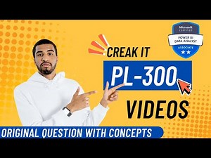 Most Asked PL-300 Real Question Part-1 | Power BI Exam Practice with Full Explanation