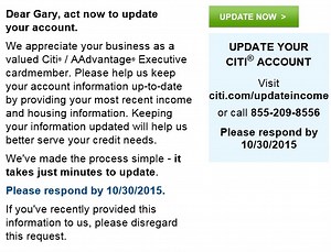 Citibank... Financial Review? - View from the Wing