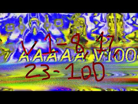 all variations of AAAAA from v1-v100 (almost)