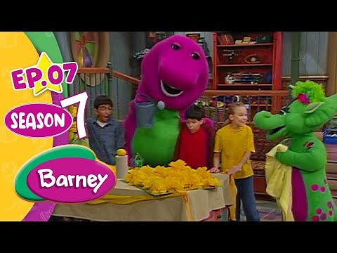 BARNEY & FRIENDS | Red, Yellow and Blue! | S. 07, Ep. 7 | FULL EPISODE