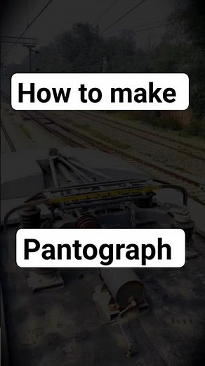 Crafting a Train Pantograph from Scratch #train #pantograph #diy