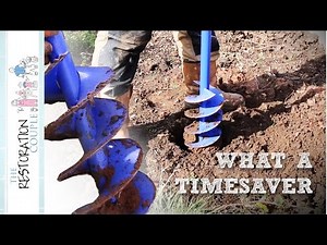 Fence Post Augur | TRC Show and Tell