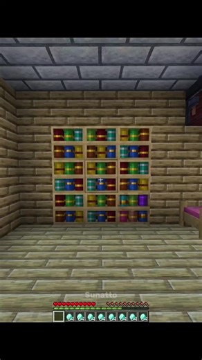 Secret Storage in Minecraft 🧱 #minecraft #tiktok | minecraft